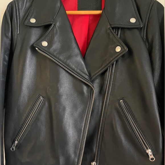 Levi’s Real Leather Classic Moto Jacket - Picture 2 of 6